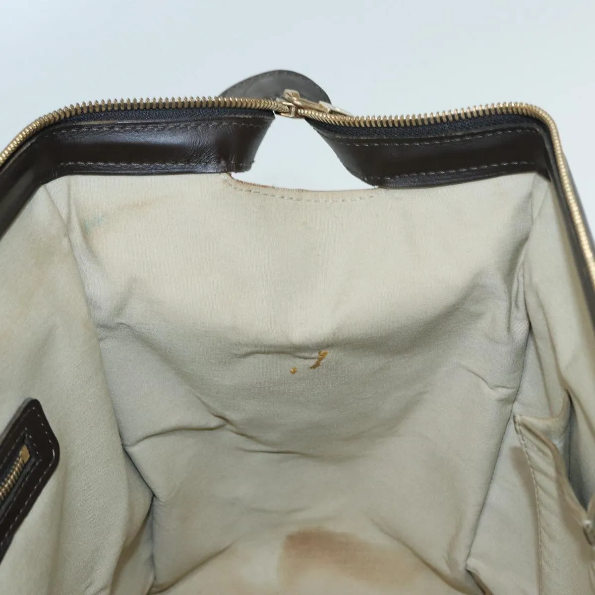 Trendy Inspired Louis Vuitton Monogram Mini Josephine Gm Hand Bag Khaki M92310 Lv Auth 87965