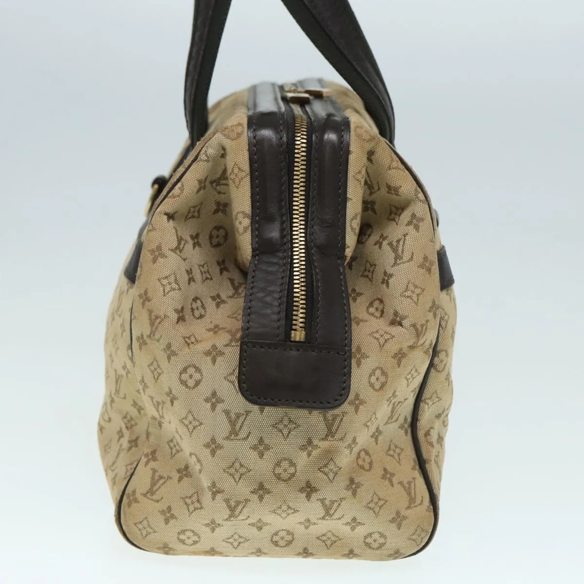 Trendy Inspired Louis Vuitton Monogram Mini Josephine Gm Hand Bag Khaki M92310 Lv Auth 87965