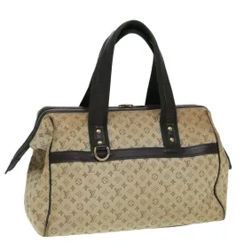 Trendy Inspired Louis Vuitton Monogram Mini Josephine Gm Hand Bag Khaki M92310 Lv Auth 87965