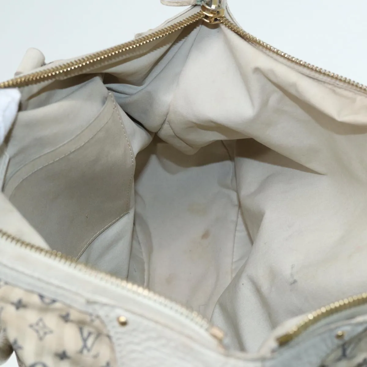 Trendy Inspired Louis Vuitton Monogram Mini Lin Croisette Marina Gm Bag 2way M95492 Auth 85081