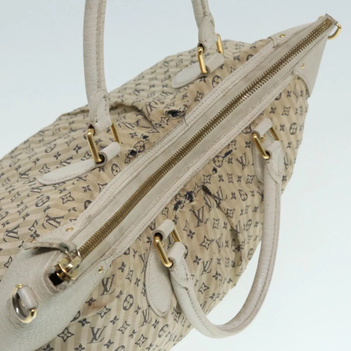 Trendy Inspired Louis Vuitton Monogram Mini Lin Croisette Marina Gm Bag 2way M95492 Auth 85081