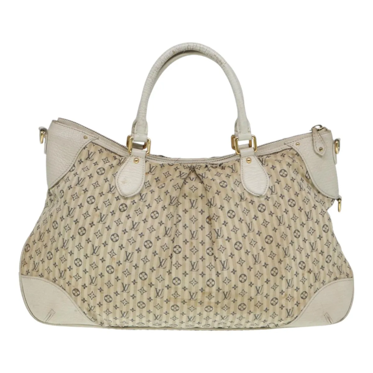 Trendy Inspired Louis Vuitton Monogram Mini Lin Croisette Marina Gm Bag 2way M95492 Auth 85081