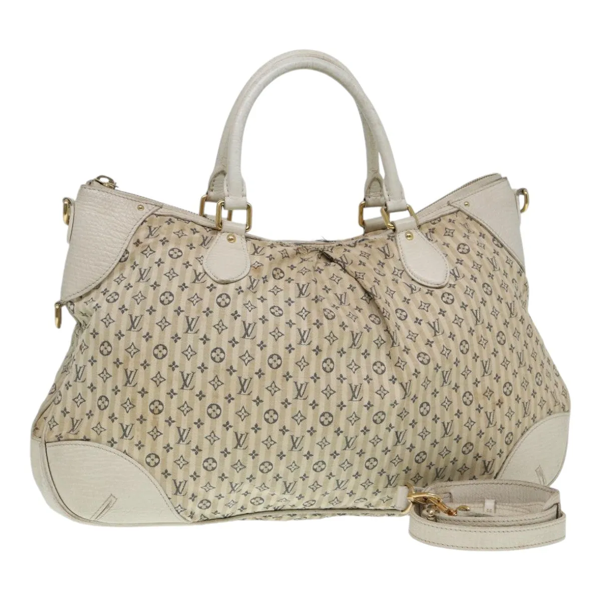 Trendy Inspired Louis Vuitton Monogram Mini Lin Croisette Marina Gm Bag 2way M95492 Auth 85081