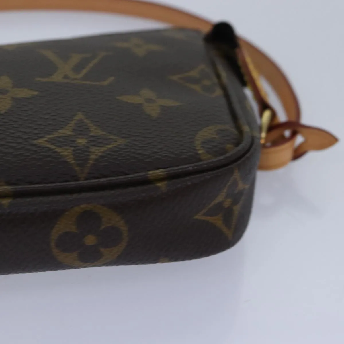 Trendy Inspired Louis Vuitton Monogram Mini Pochette Accessoires Pouch M58009 Lv Auth 87379