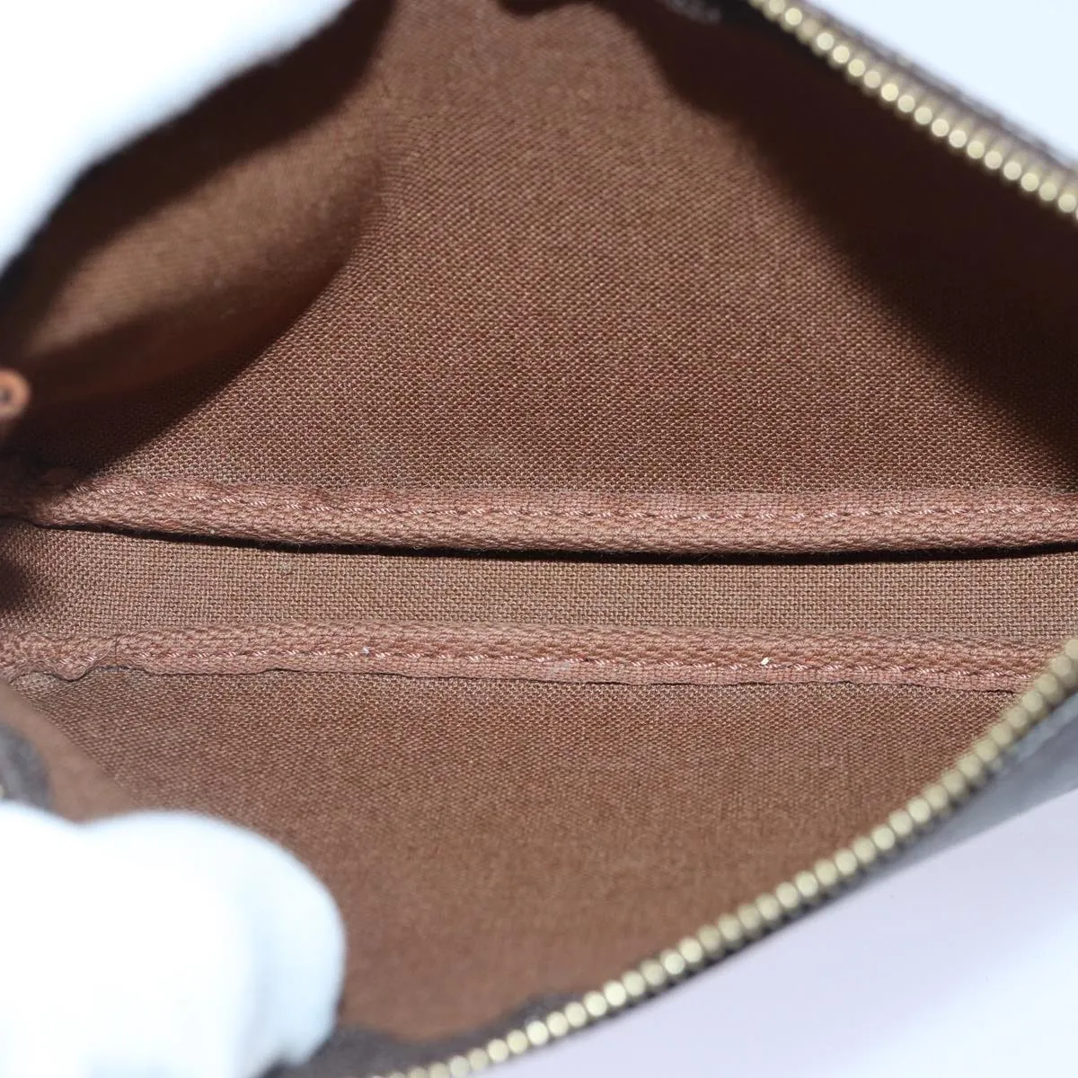 Trendy Inspired Louis Vuitton Monogram Mini Pochette Accessoires Pouch M58009 Lv Auth 87379