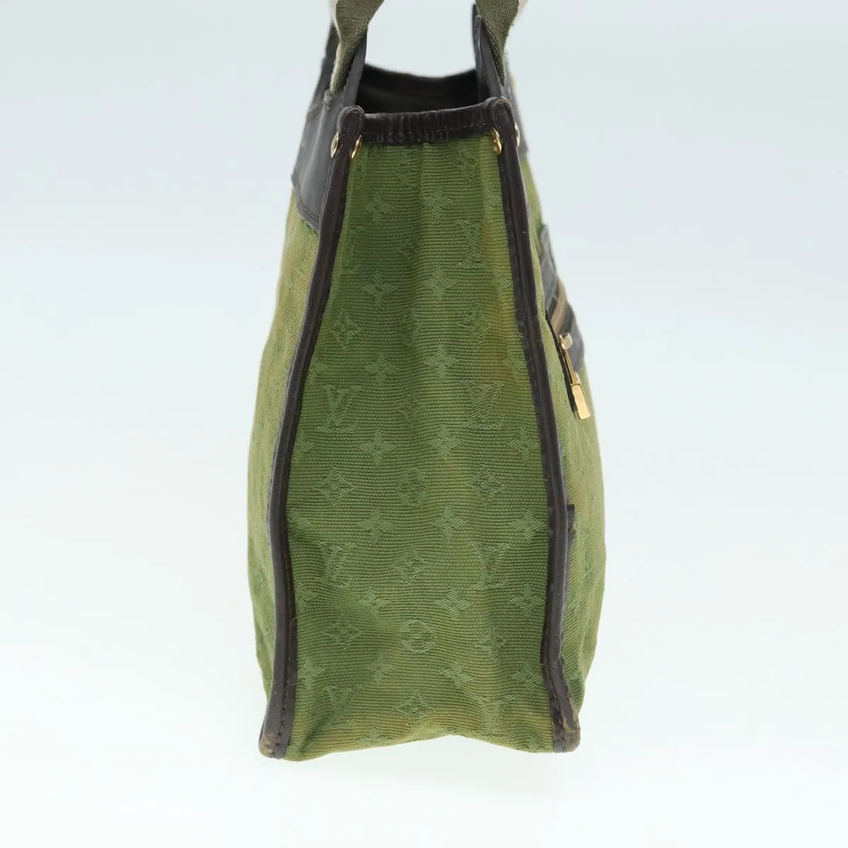 Trendy Inspired Louis Vuitton Monogram Mini Sac Catline Hand Bag Tst Khaki M92327 Lv Auth Th5235