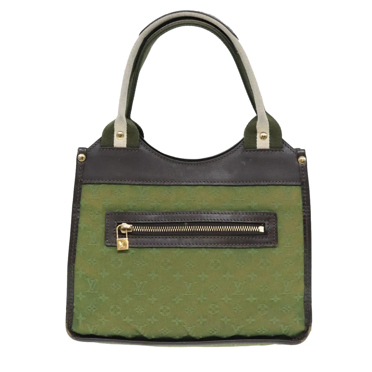 Trendy Inspired Louis Vuitton Monogram Mini Sac Catline Hand Bag Tst Khaki M92327 Lv Auth Th5235