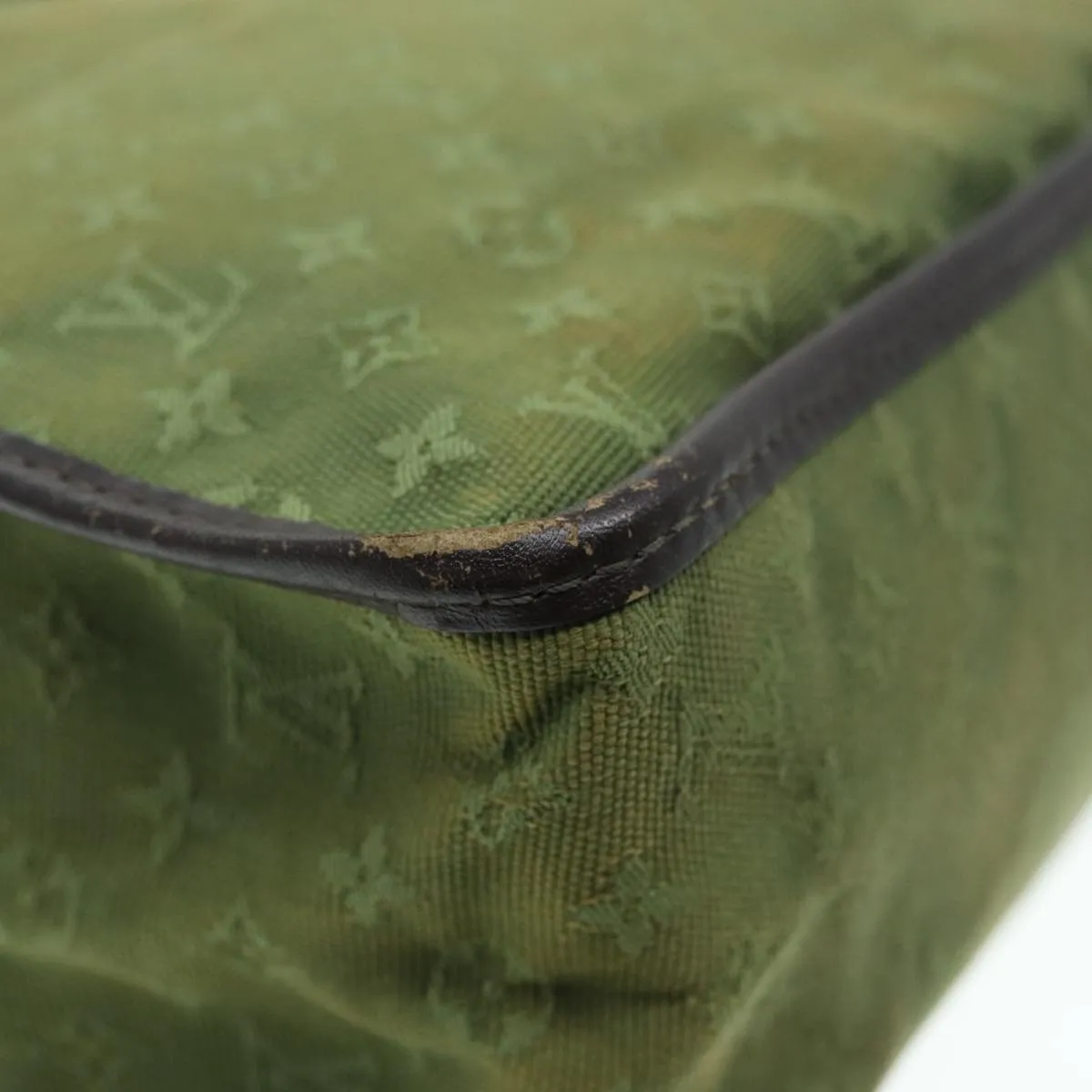Trendy Inspired Louis Vuitton Monogram Mini Sac Catline Hand Bag Tst Khaki M92327 Lv Auth Th5235