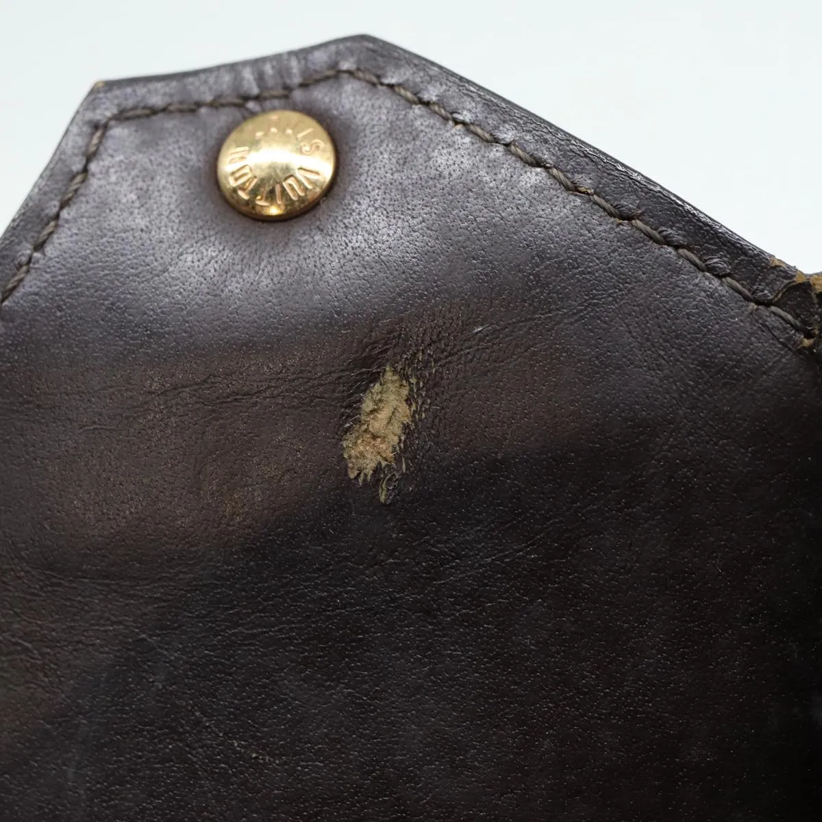 Trendy Inspired Louis Vuitton Monogram Mini Sac Catline Hand Bag Tst Khaki M92327 Lv Auth Th5235