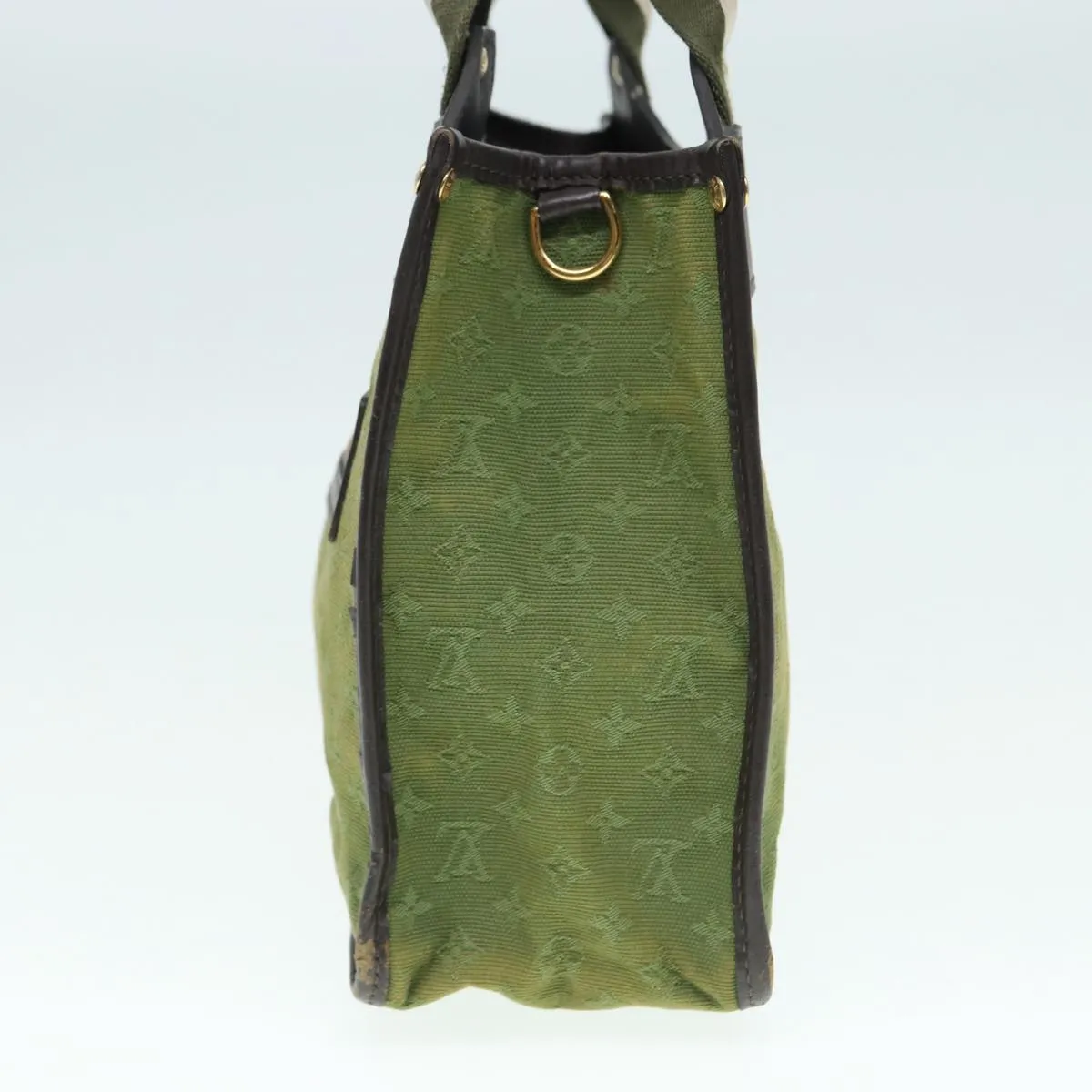 Trendy Inspired Louis Vuitton Monogram Mini Sac Catline Hand Bag Tst Khaki M92327 Lv Auth Th5235