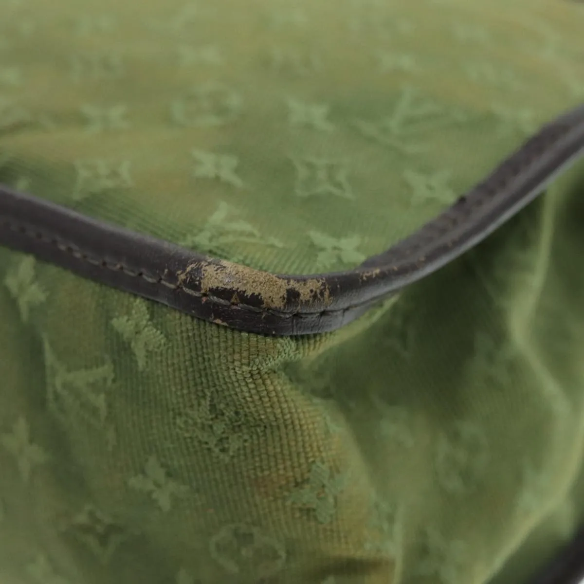 Trendy Inspired Louis Vuitton Monogram Mini Sac Catline Hand Bag Tst Khaki M92327 Lv Auth Th5235