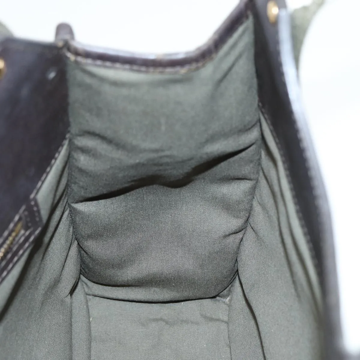 Trendy Inspired Louis Vuitton Monogram Mini Sac Catline Hand Bag Tst Khaki M92327 Lv Auth Th5235