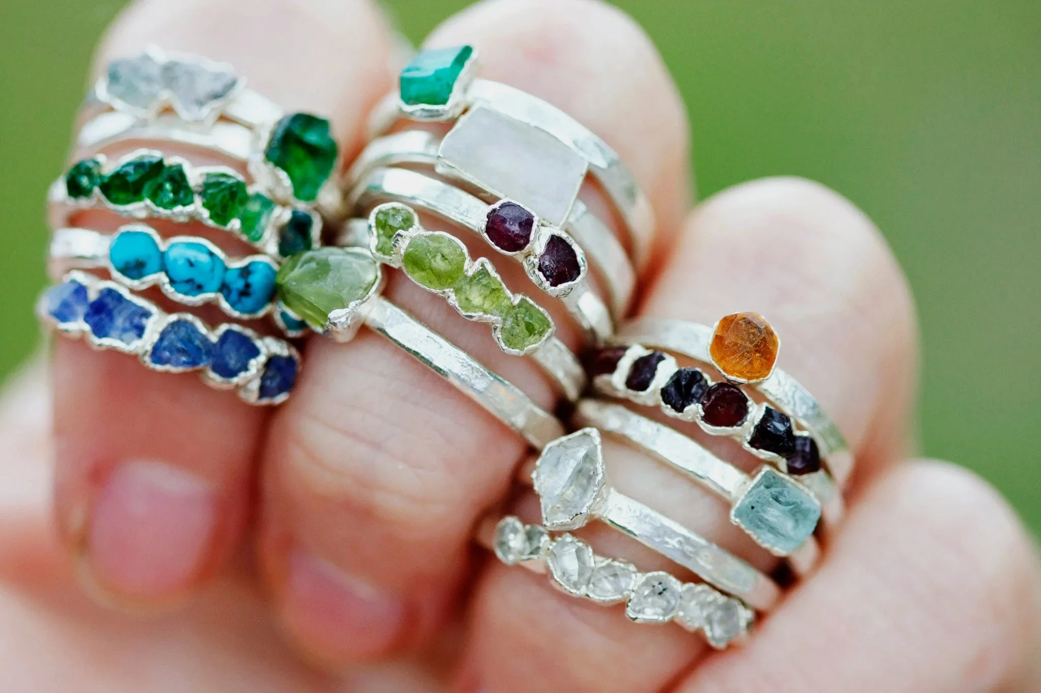 Turquesa · December Stackable Ring