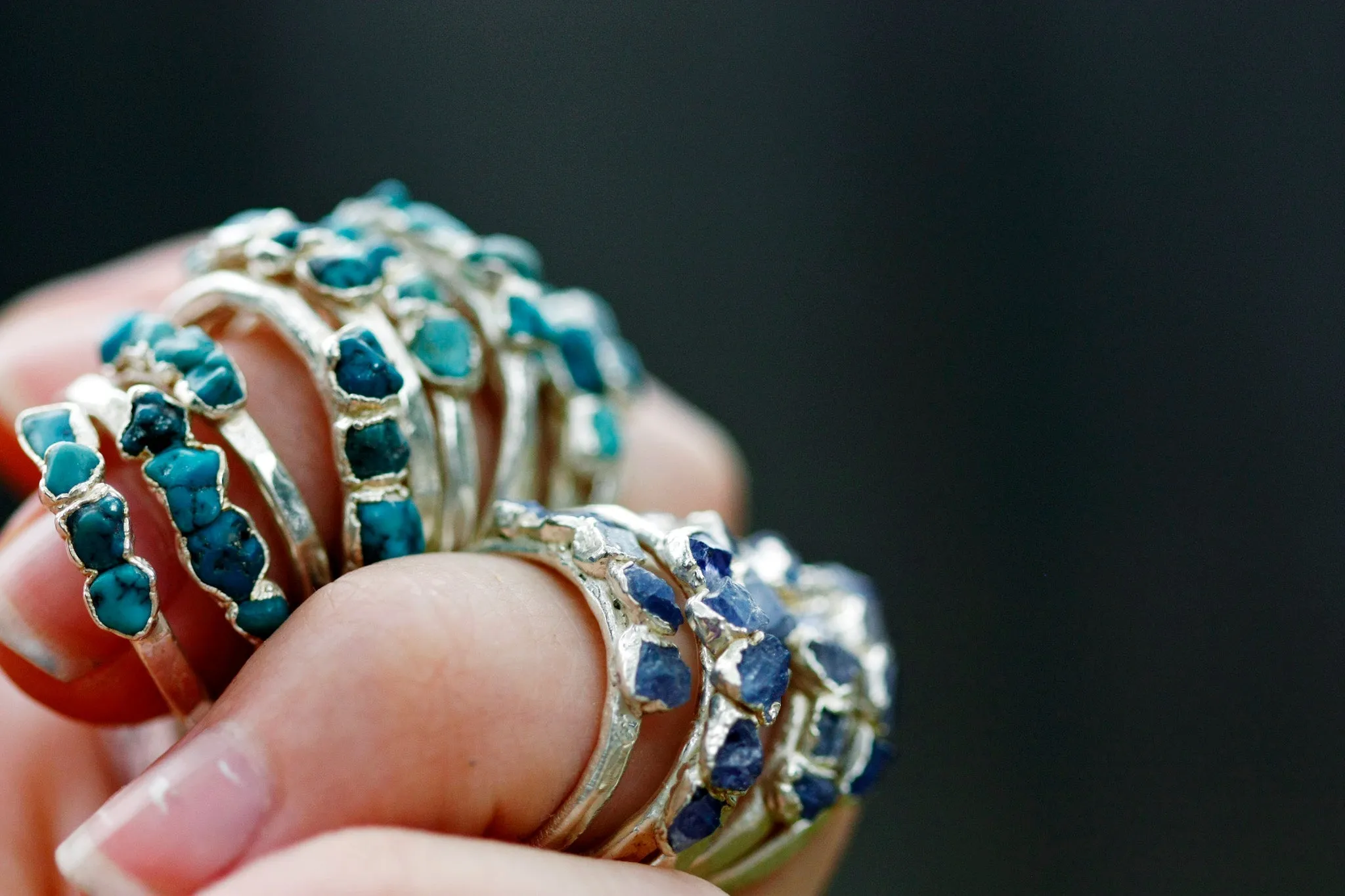 Turquesa · December Stackable Ring
