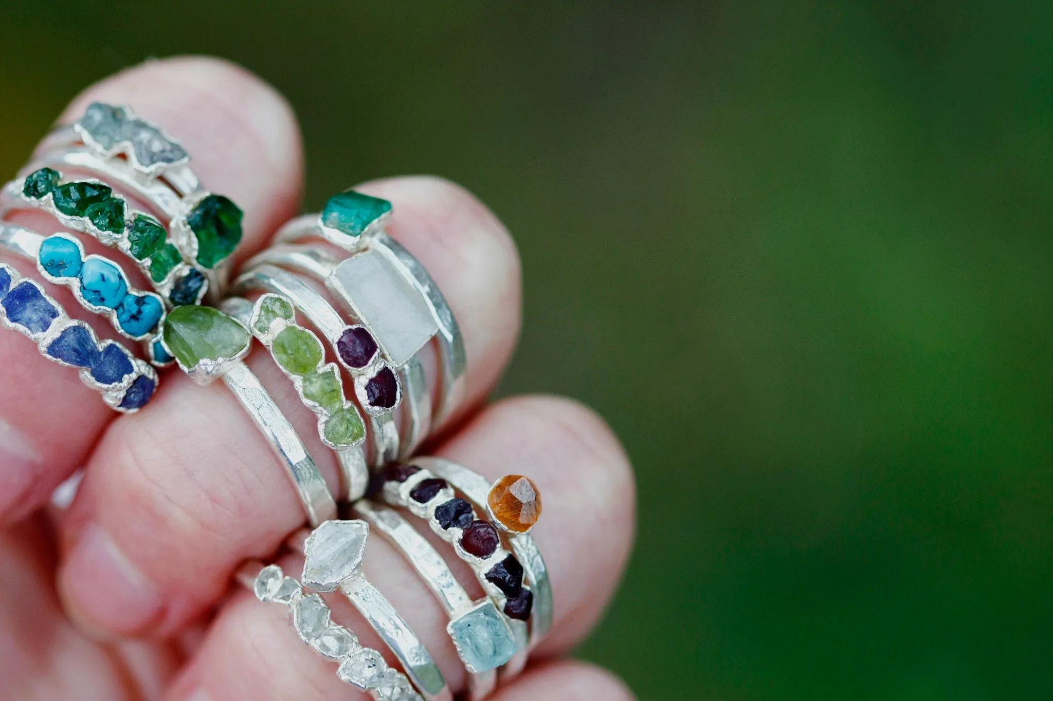 Turquesa · December Stackable Ring