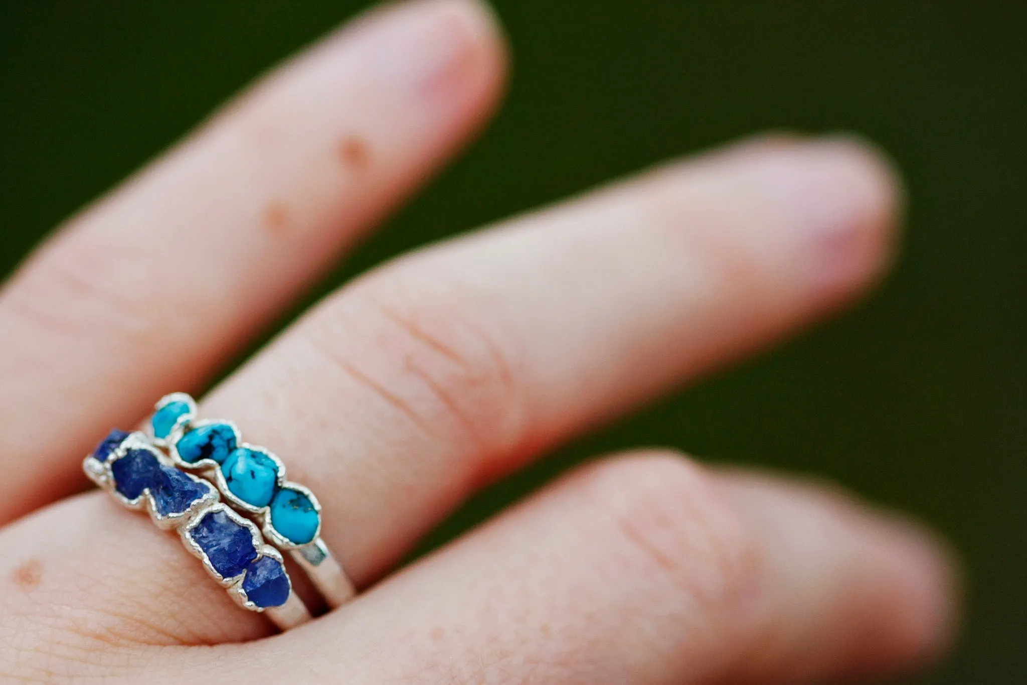 Turquesa · December Stackable Ring