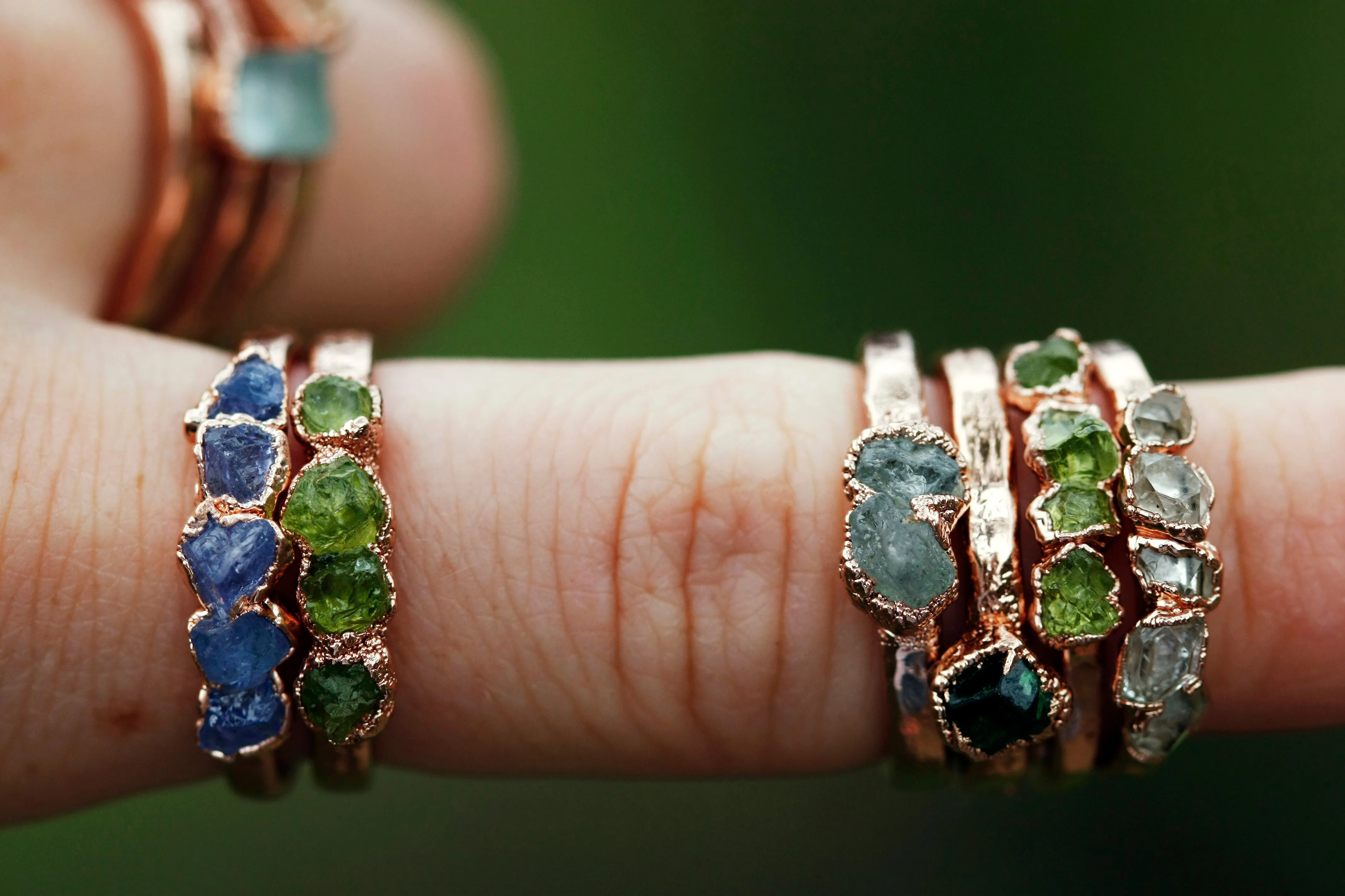 Turquesa · December Stackable Ring