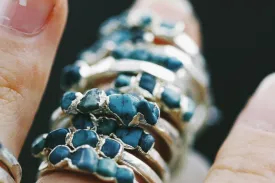 Turquesa · December Stackable Ring