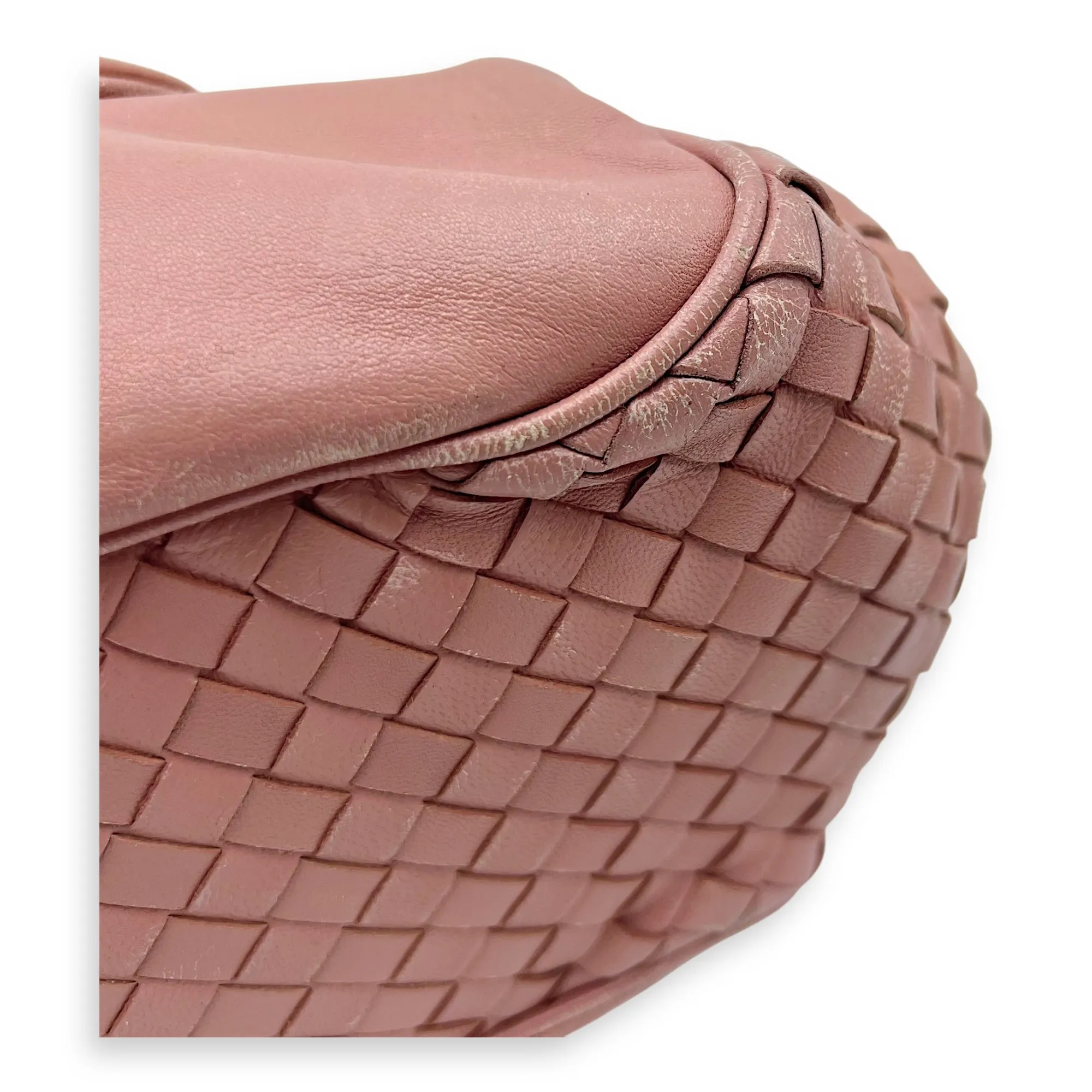 Vintage Flap  Shoulder Bag Pink in Calfskin, Gold hardware