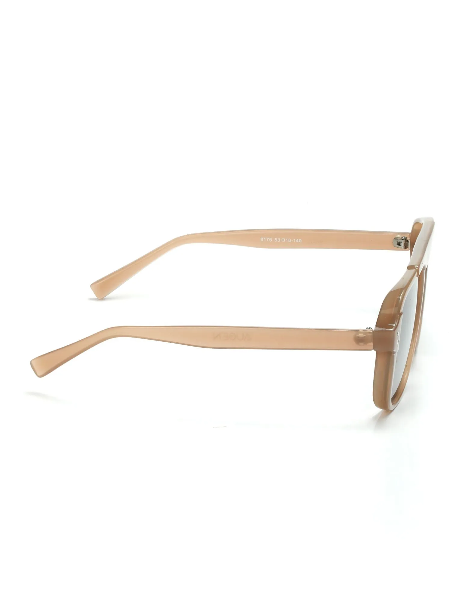 Vintage Square Abstract Retro Unisex Sunglasses Uv400 Protected Large Size