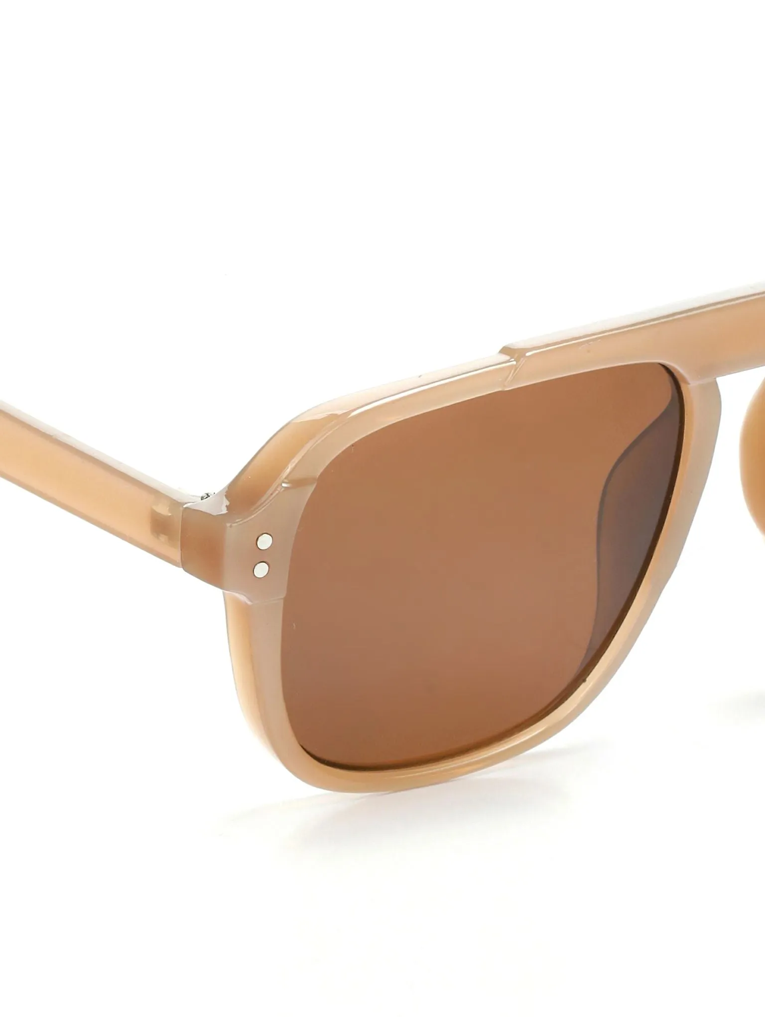 Vintage Square Abstract Retro Unisex Sunglasses Uv400 Protected Large Size