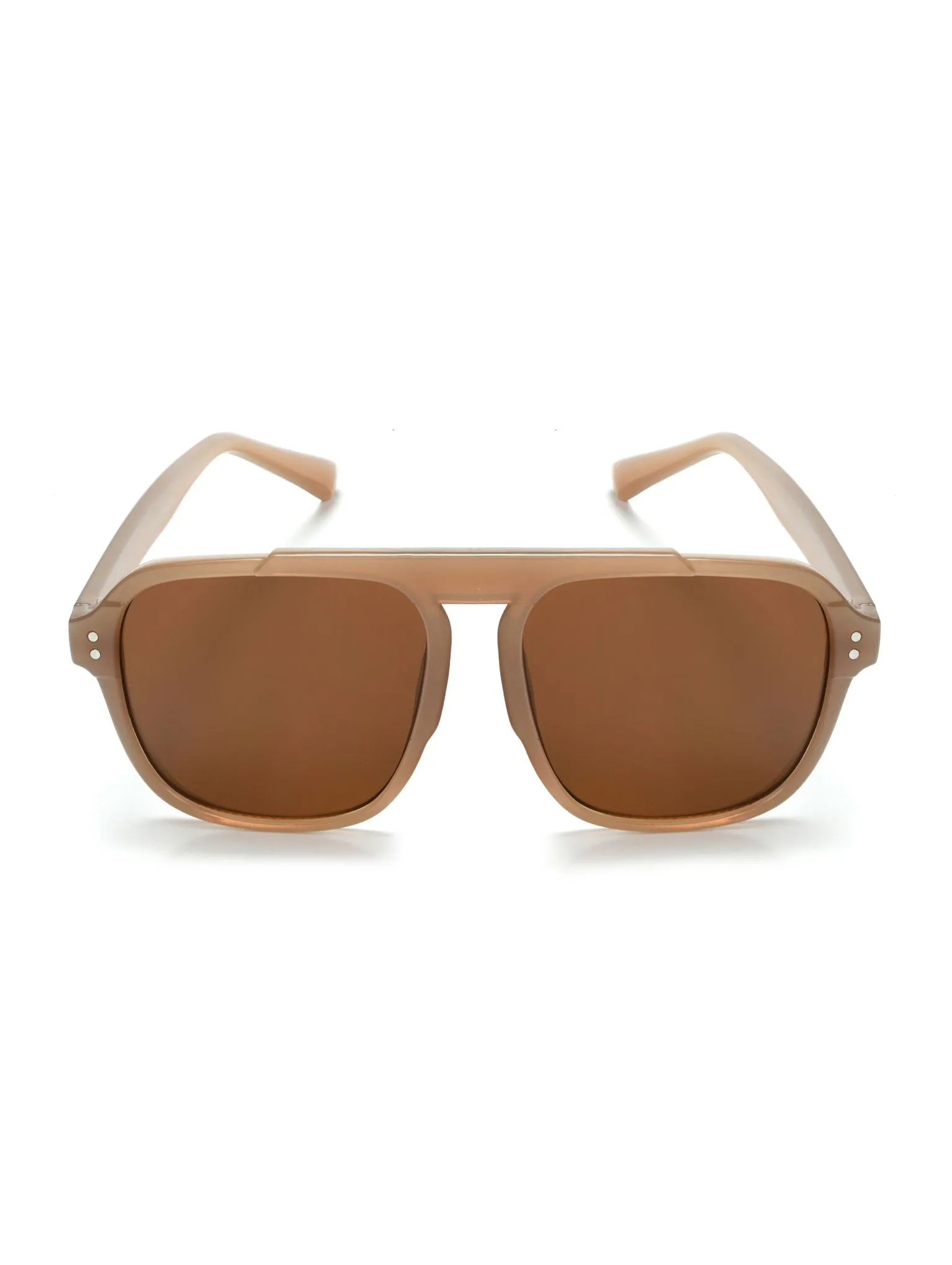 Vintage Square Abstract Retro Unisex Sunglasses Uv400 Protected Large Size
