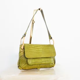 vintage YSL croc mini bag