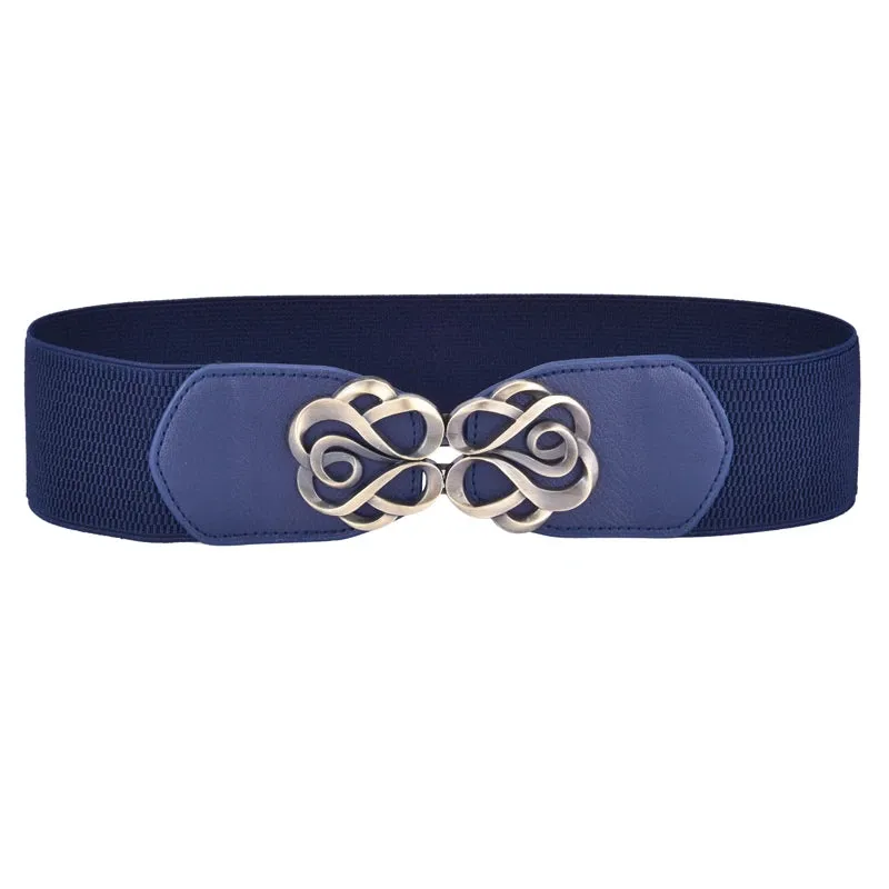 Women Vintage Faux Leather Belt