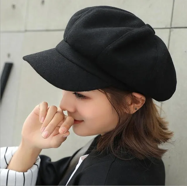 Women's Newsboys Artist Beret Hat