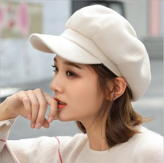 Women's Newsboys Artist Beret Hat
