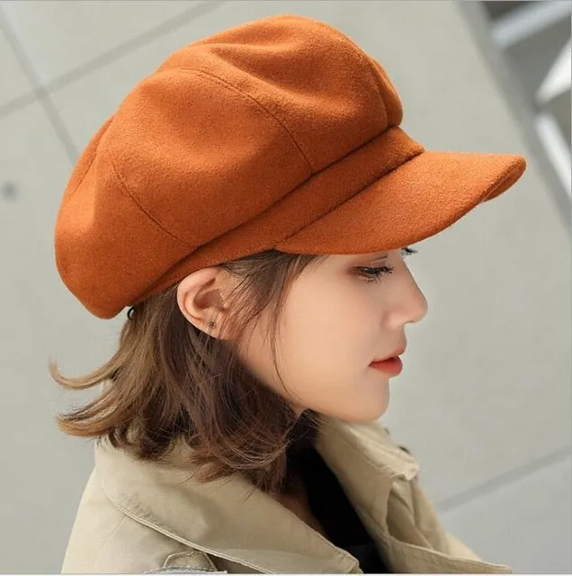 Women's Newsboys Artist Beret Hat