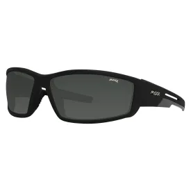 Zulu Smoke Polarized Sunglasses - Black with Gunmetal Accents